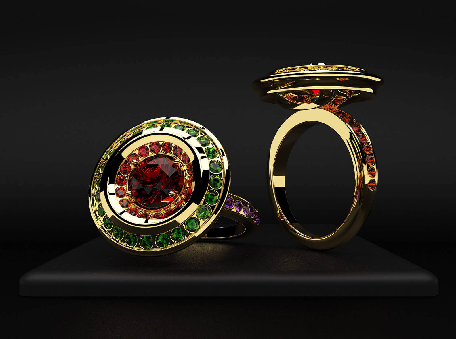 Halo Rings