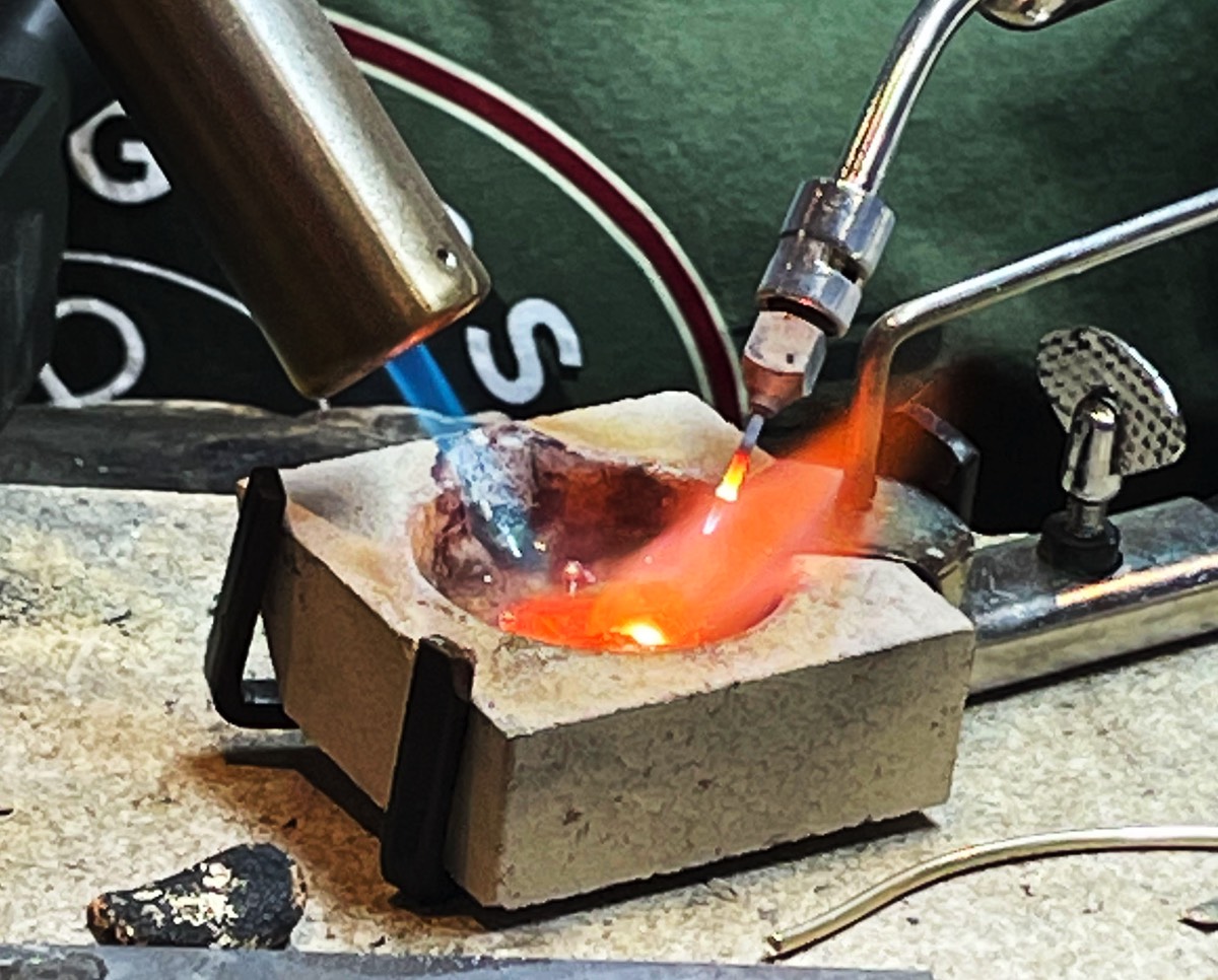 Melting the gold