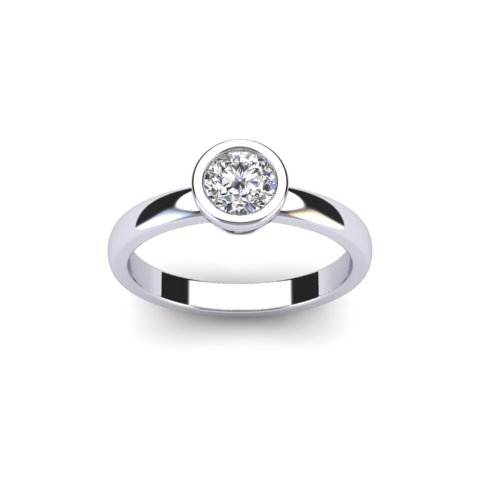 Solitaire Diamond Ring